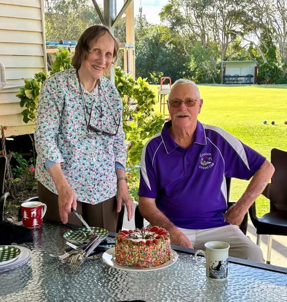 Afternoon croquet fun at Coolum Club, plus one more from Coolum