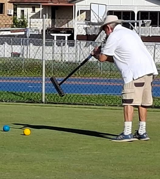 Bob Martin Wins the Queensland Men's Golf Croquet Singles at Windsor