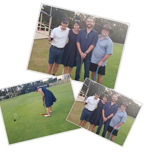 Fun afternoon at Coolum croquet club