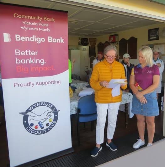 Wynnum croquet club secures Bendigo Bank community funding