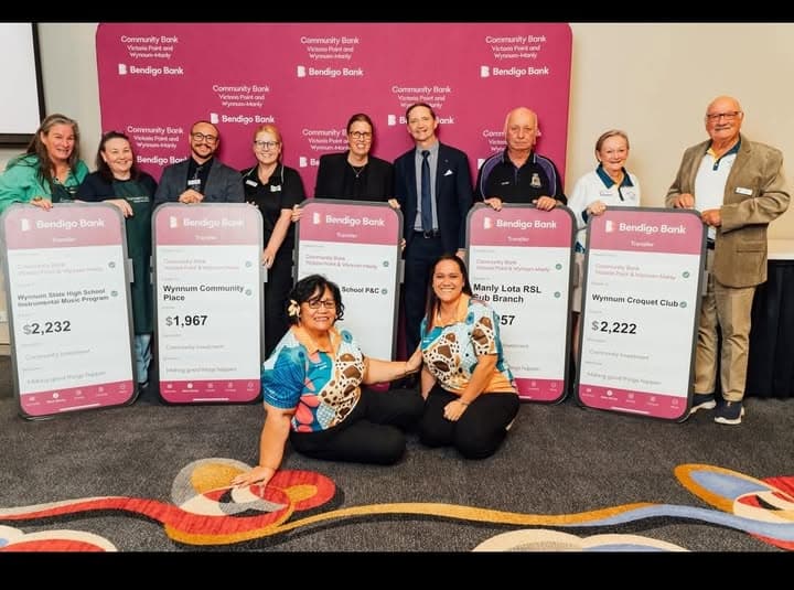 Wynnum Croquet Club thanks Bendigo Bank for community support