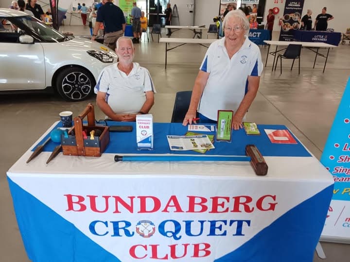 Bundaberg Croquet Club at Volunteer Showcase