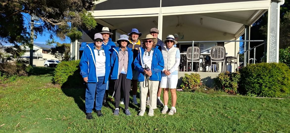 Eildon croquet club contingent competes at Caloundra GC Open Singles