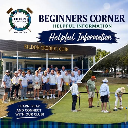 Discover the four mallet sports at Eildon Croquet Club