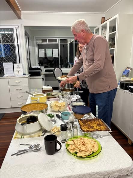 Curry Night a Feast at Eildon Croquet Club