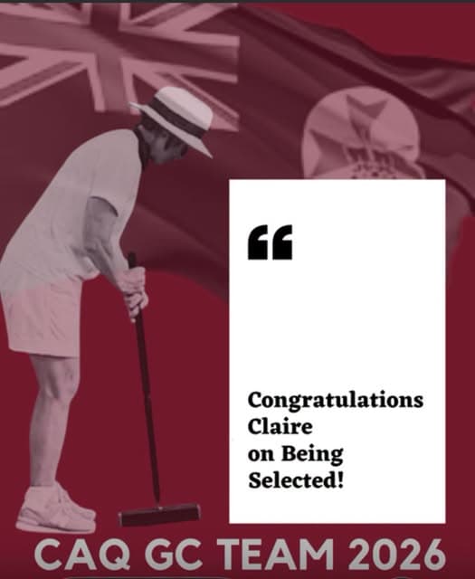 Claire selected for 2026 GC Qld State Team