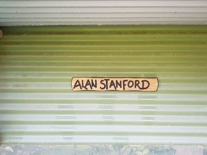 New name plaques at Coolum croquet club