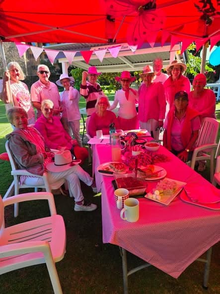 Colourful Teams Day at McIlwraith Croquet Club