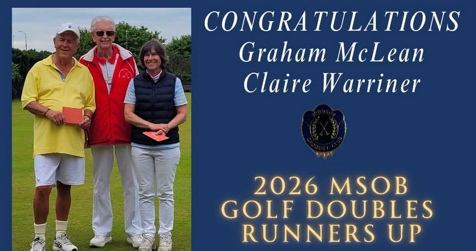Congratulations to Graham and Claire