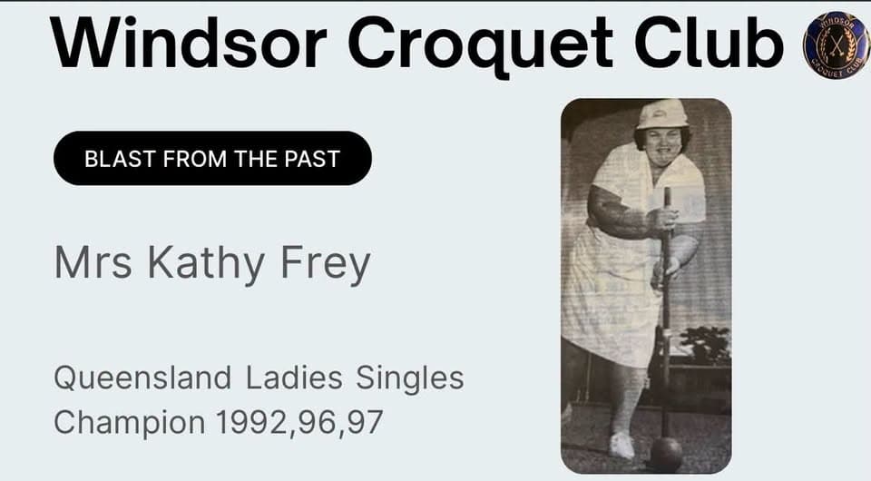 Kathy Frey: From Back-Fence Spectator to Three-Time Champion