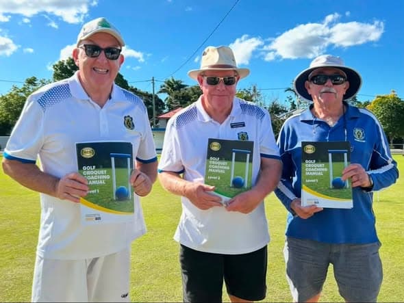 Windsor Croquet Club congratulates new coaches