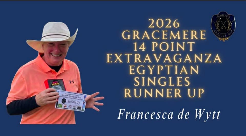 Windsor Croquet Club celebrates runner-up and pennant win