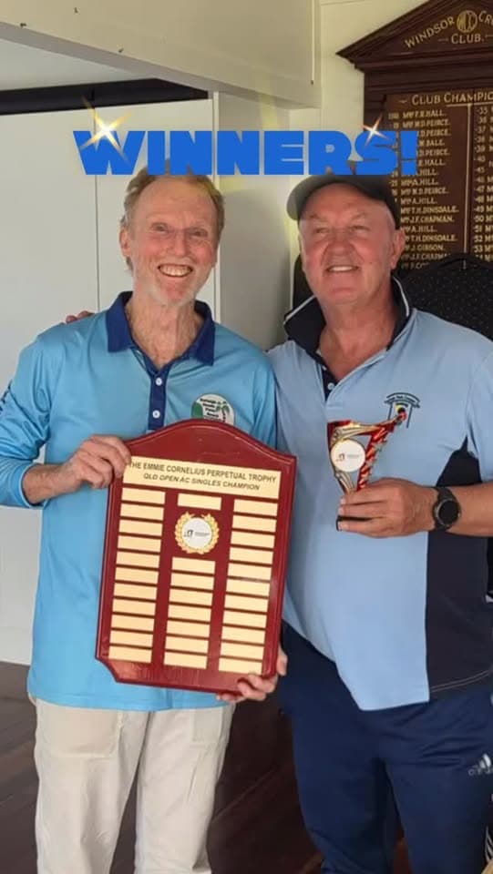 Dave Luxmore wins QLD AC Croquet Singles