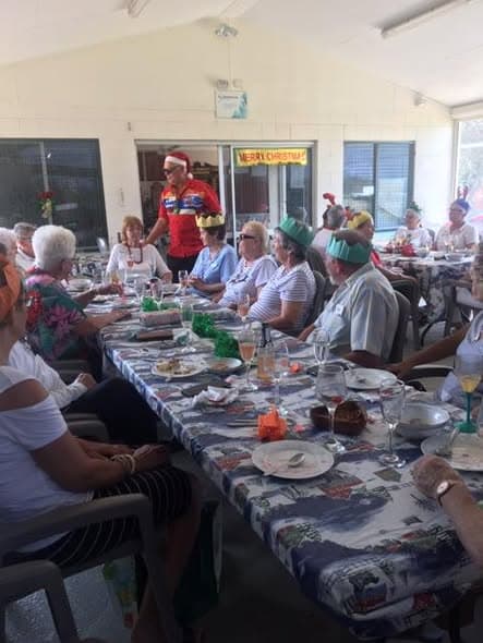 Caloundra members enjoy early Christmas lunch