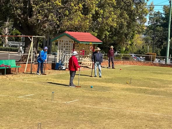Toowoomba hosts croquet friendship day