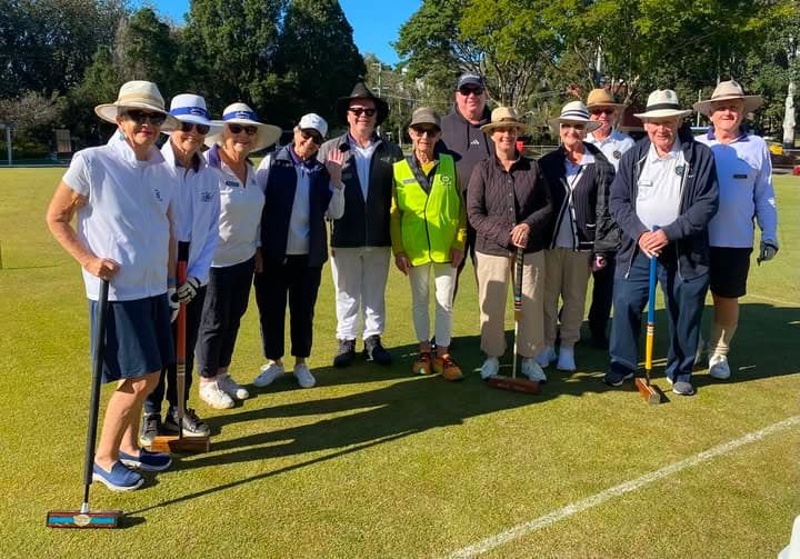 Div 3 Pennants contest at McIlwraith Croquet Club