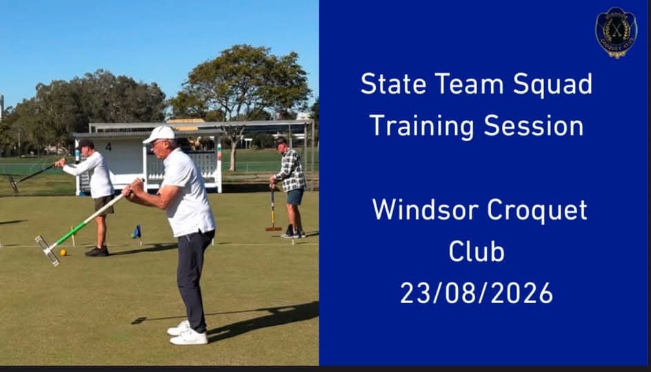 Windsor hosts first 2026 Association Croquet State Team Squad session