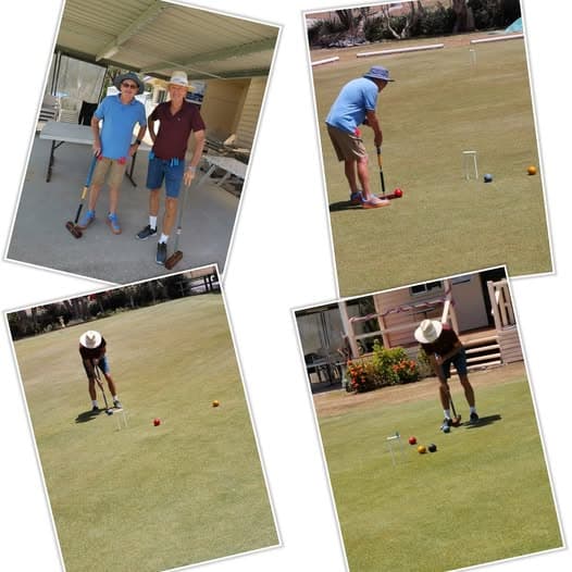 Steve wins Club golf croquet shield final