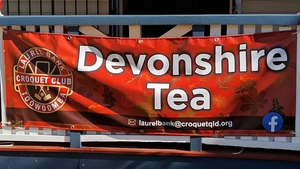 Devonshire Tea at Laurel Bank today and Monday