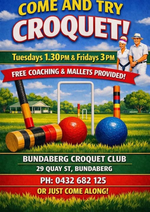 Photos from Bundaberg and a new time notice