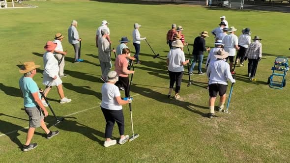 Player Development Program kicks off with walking drills