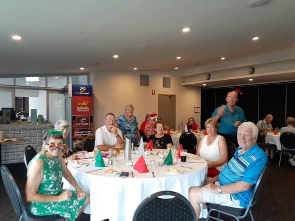 Twin Rivers members enjoy Christmas luncheon