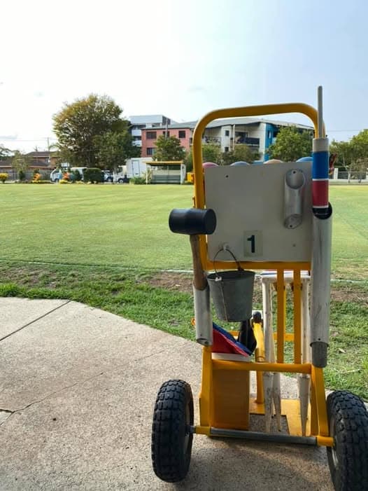 Another beautiful day for croquet at Toombul