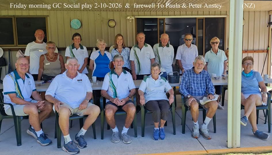 Farewell to Paula and Peter Anstey