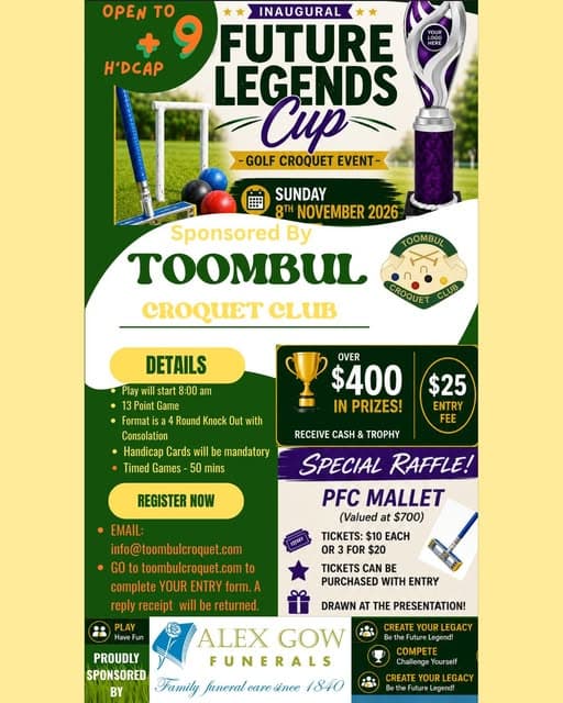 Toombul hosts inaugural Future Legends Cup