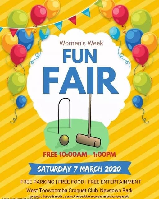 Free Fun Fair coming for Queensland Women's Week