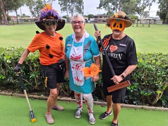 Wendy wins her group at Bribie Halloween gala day