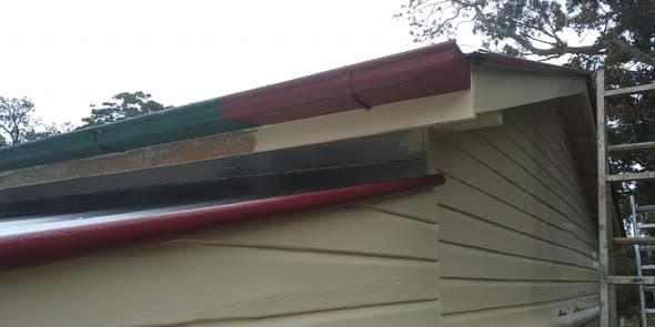 Colour transformation of the trim begins