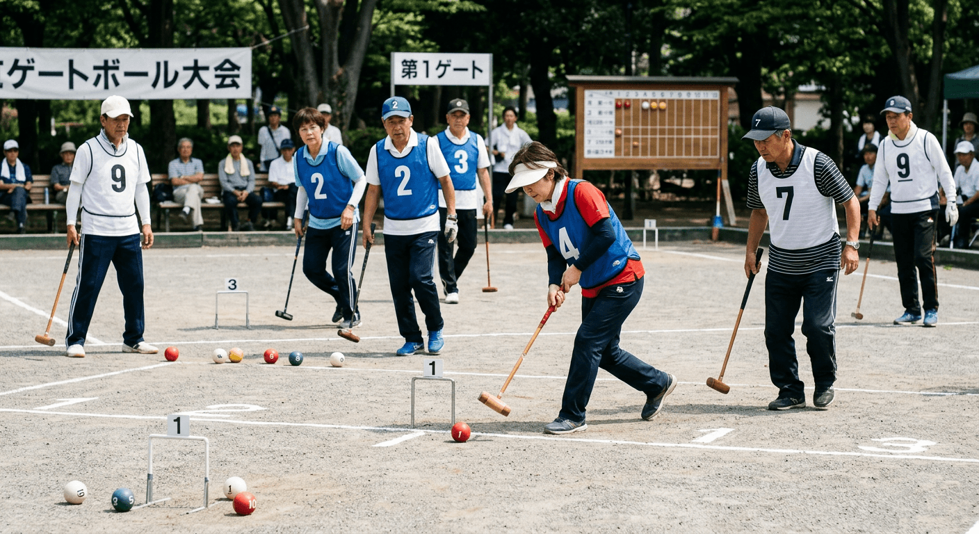 Come and try Gateball at Mackay Croquet Club