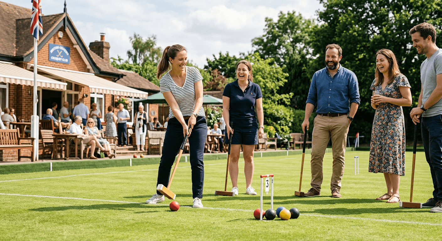 Have a ball at McIlwraith Croquet Club