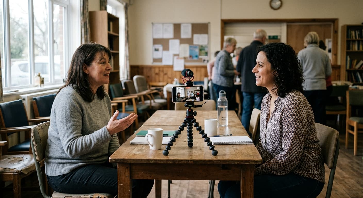 How We Turn a Conversation Into Compelling Video Articles in 30 Minutes