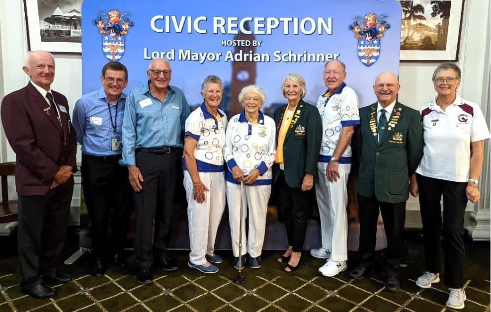 Wynnum hosts CAQ Centenary Civic Reception, GC Open Singles, and a strong pennants finish