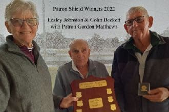 Headland Buderim Patron's Shield goes to the Mallet Maulers, and a fond farewell to Helen Priestly