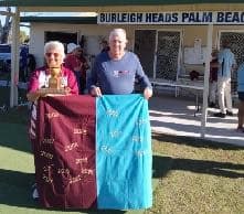 Queensland croquet team wins the Border Trophy at Burleigh Heads Palm Beach