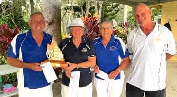 Rockhampton wins Capricorn Trophy, Steve and Cheryl Kele take Moreton Bay Gateball Doubles, and monthly socials begin