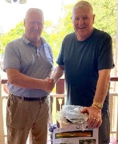 Broadbeach takes delivery of Quadway Hoops, and members enjoy a club dinner
