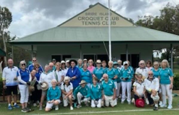 Bribie reopens immaculate courts with a BBQ and Gala Day