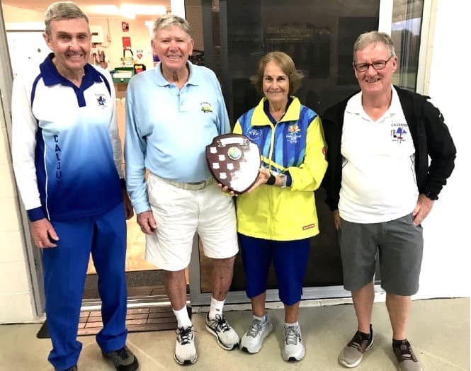 Caloundra reports AC doubles, Doug Jones GC and a successful Gateball carnival