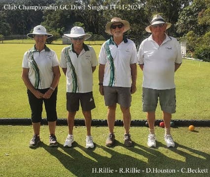 Headland Buderim reports club championships, social events and club promotion