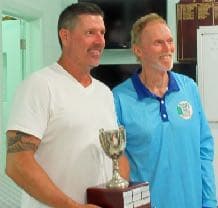 Dave Luxmoore reaches the Bribie final as BHPB celebrates competition, community and Betty Adam
