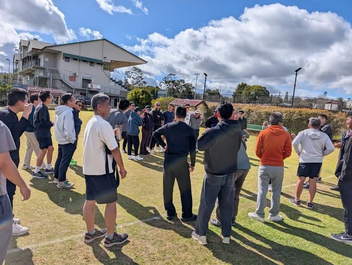 Toowoomba Croquet Club hosts Singapore Air Force pilots