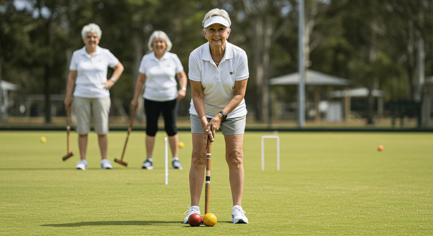 Croquet: Balance Training That Doesn't Feel Like Exercise