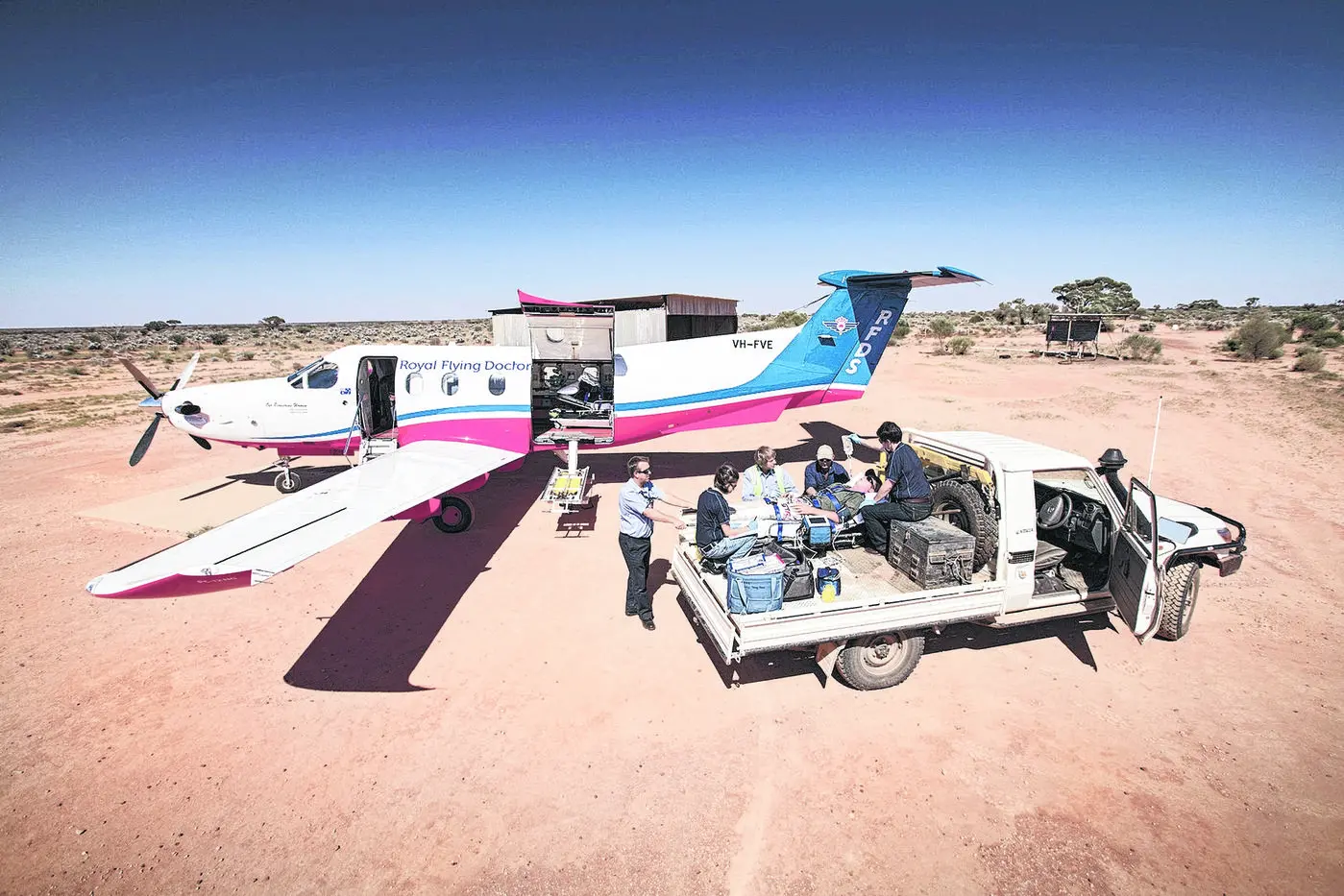 Royal Flying Doctor Service aircraft
